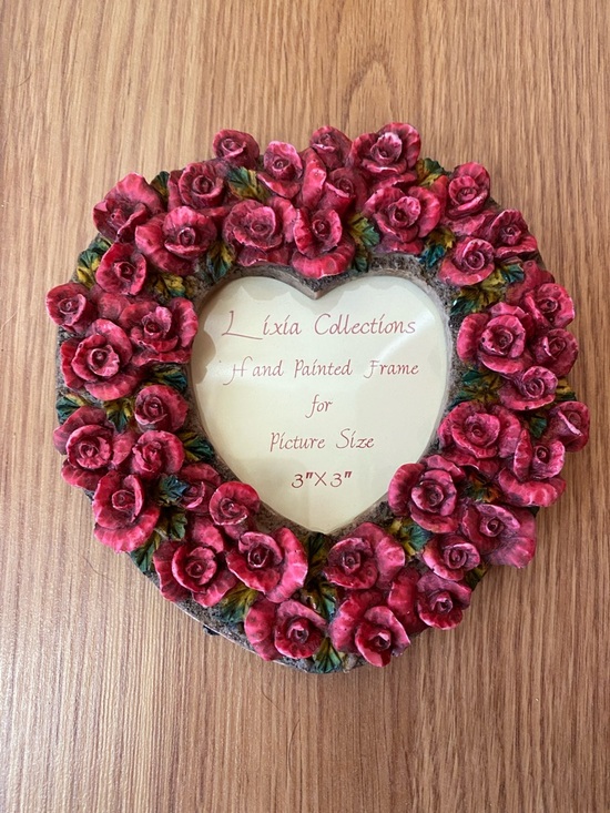 Lixia Collections Other - ❤️ Lixia Collections Hand Painted Frame for 3 x 3” Picture Frame New